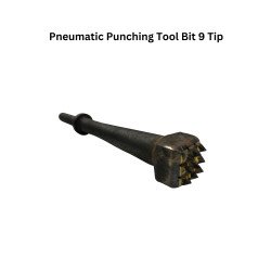 Pneumatic Punching Tool Bit 9 Tip Pneumatic Punching Tool Bit 9 Tip