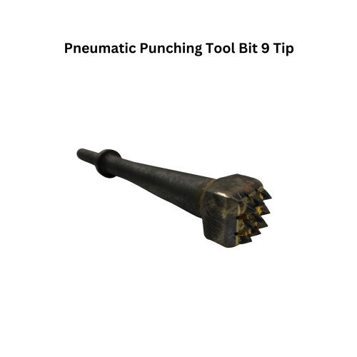 Pneumatic Punching Tool Bit 9 Tip Pneumatic Punching Tool Bit 9 Tip