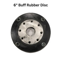 6" Buff Rubber Disc 6" Buff Rubber Disc