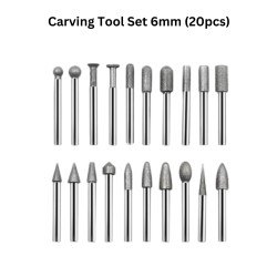 Carving Tool Set 6mm (20pcs) Carving Tool Set 6mm (20pcs)