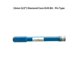 13mm (1/2") Diamond Core Drill Bit - Pin Type 13mm (1/2") Diamond Core Drill Bit - Pin Type