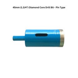 45mm (1.3/4") Diamond Core Drill Bit - Pin Type 45mm (1.3/4") Diamond Core Drill Bit - Pin Type