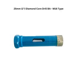 25mm (1") Diamond Core Drill Bit - M16 Type 25mm (1") Diamond Core Drill Bit - M16 Type