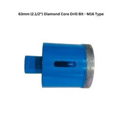 63mm (2.1/2") Diamond Core Drill Bit - M16 Type 63mm (2.1/2") Diamond Core Drill Bit - M16 Type