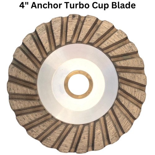 4" Anchor Turbo Cup Blade 4" Anchor Turbo Cup Blade