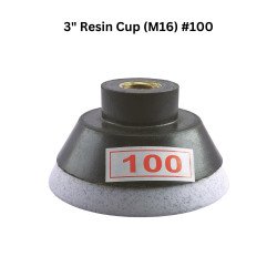 3" Resin Cup (M16) #100 3" Resin Cup (M16) #100