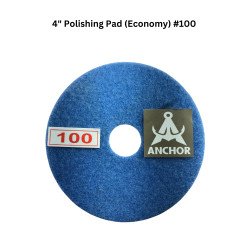 4" Polishing Pad (Economy) #100 4" Polishing Pad (Economy) #100