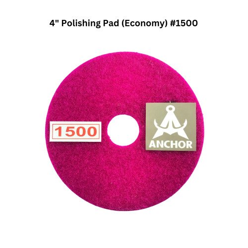 4" Polishing Pad (Economy) #1500 4" Polishing Pad (Economy) #1500