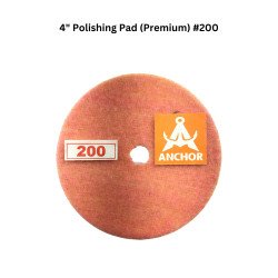 4" Polishing Pad (Premium) #200 4" Polishing Pad (Premium) #200