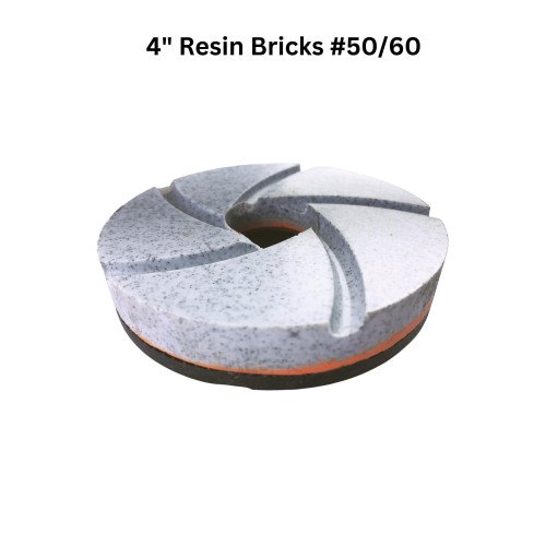 4" Resin Bricks #50/60 4" Resin Bricks #50/60