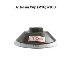 4" Resin Cup (M16) #100 4" Resin Cup (M16) #100