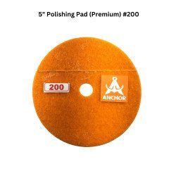 5" Polishing Pad (Premium) #200 5" Polishing Pad (Premium) #200