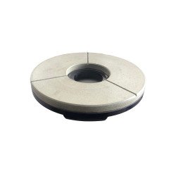 8" Bed Polish Buff White 8" Bed Polish Buff White