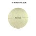 8"x25mm Wollen Felt Buff